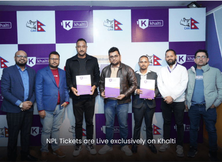 NPL को एक्सक्लुसिभ टिकटिङ पार्टनर ‘खल्ती’ले अनलाइन टिकट गर्‍यो खुल्ला