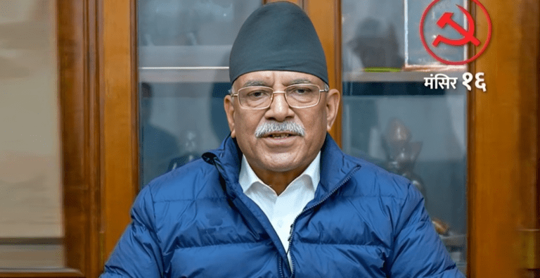 प्रचण्डद्वारा रोल्पा जीप दुर्घटनाका पीडित परिवारलाई सान्त्वना