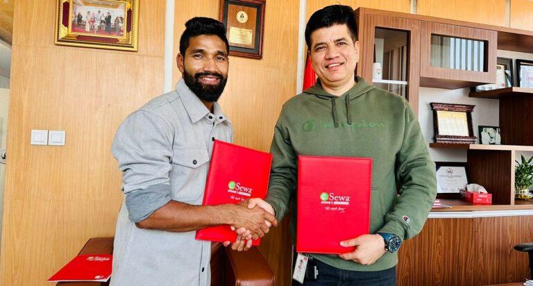 ईसेवा मनि ट्रान्सफरको ब्रान्ड प्रवर्द्धकमा दीपेन्द्र सिंह ऐरीलाई निरन्तरता