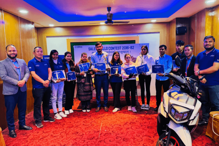 यामाहा नेपालद्वारा इटहरीमा क्षेत्रीय रिजनल सेल्स स्किल्स प्रतियोगिता आयोजना