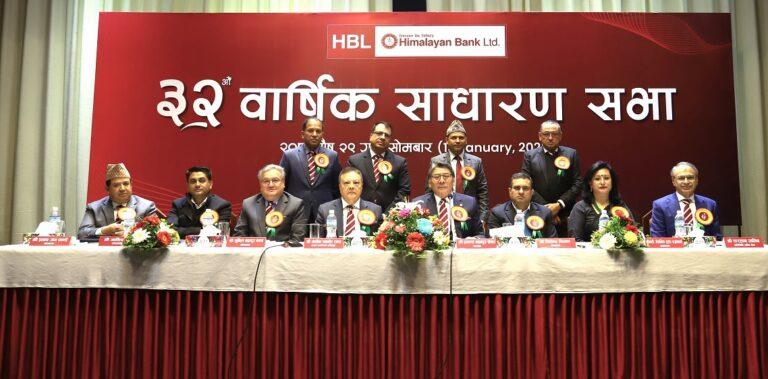 हिमालयन बैंकको सञ्चालन मुनाफा २ अर्ब ८८ करोड ५४ लाख