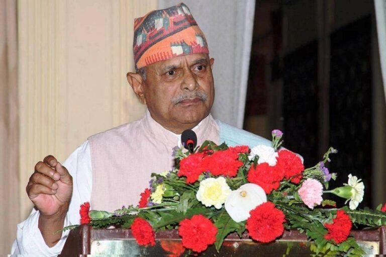 दिगो विकासका लागि सबैलाई समेट्न आवश्यक : पूर्वराष्ट्रपति यादव