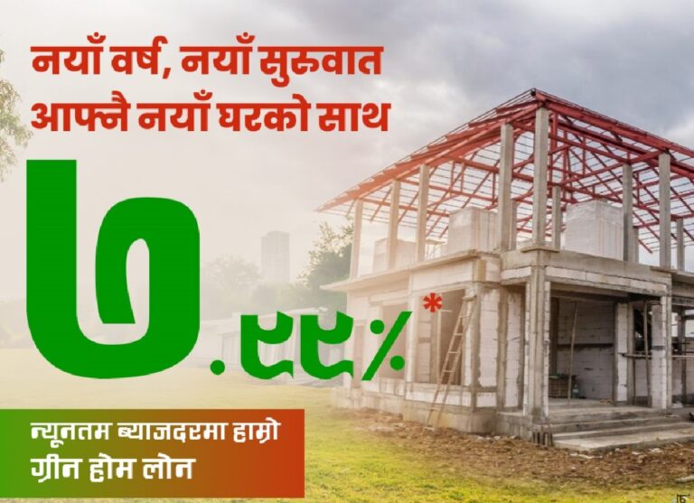 महालक्ष्मी विकास बैंकद्वारा नयाँ वर्षको अवसरमा ७.९९ प्रतिशतमै घर कर्जा