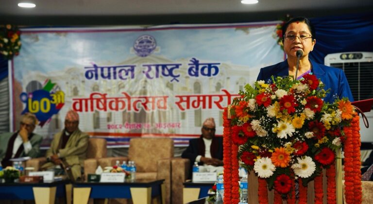 कर्जा प्रवाहमा अपेक्षित सुधार नहुँदा वित्तीय क्षेत्र चुनौतीपूर्ण अवस्थामा : कामु गभर्नर ढुंगाना