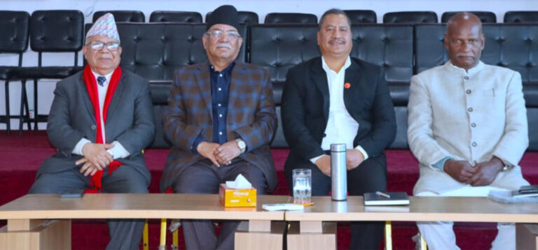 शिक्षकहरूको आन्दोलनमा समाजवादी मोर्चाको ऐक्यबद्धता