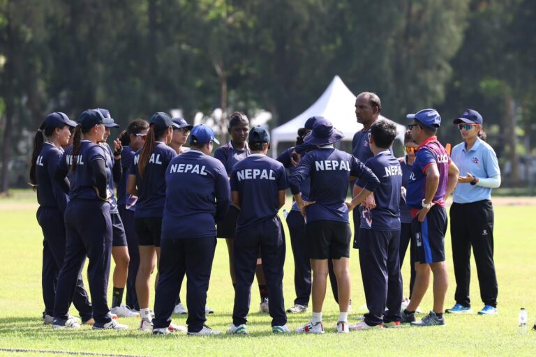 विश्वकप एसिया छनोट : नेपाल र हङकङबीचको पहिलो खेल रद्द, दुवै टिमले १-१ अंक बाँडे