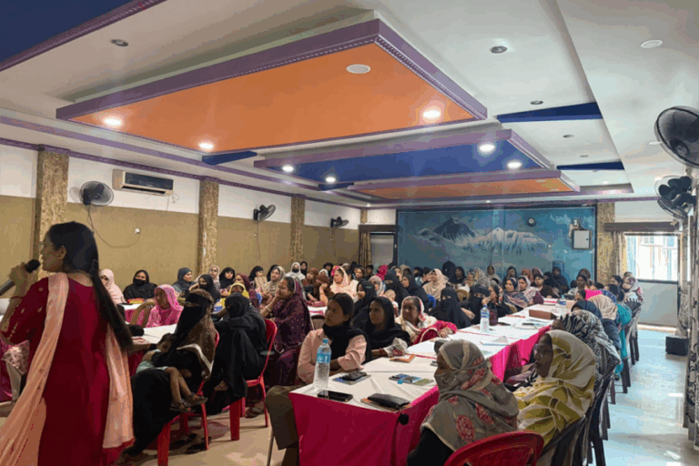 मुस्लिम महिलाहरूको आत्मनिर्भरता र नेतृत्व विकासका लागि नेपालगन्जमा तालिम