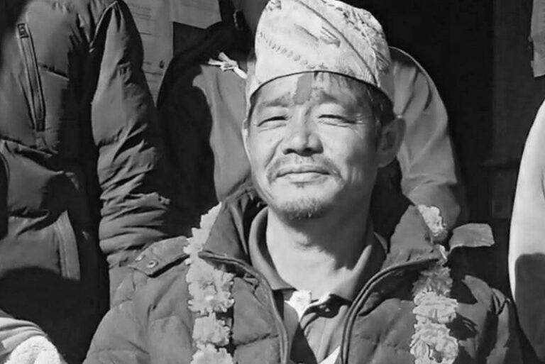 रोल्पाको थवाङका वडाध्यक्ष घर्तीको निधन