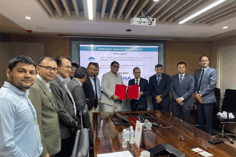 निफ्राले माथिल्लो सागु खोला र पेगु खोला जलविद्युत् आयोजनामा ऋण लगानी गर्ने