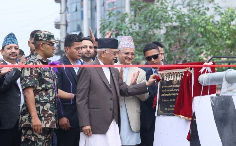 प्रधानमन्त्री ओलीको घोषणा- अब उपत्यकाका अन्य ठाउँमा पनि ओभरपास बन्छन्