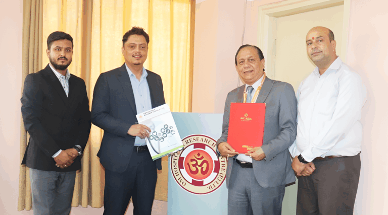 एनआईसी एशिया बैंक र ओम हस्पिटलबिच विशेष छुट सम्झौता