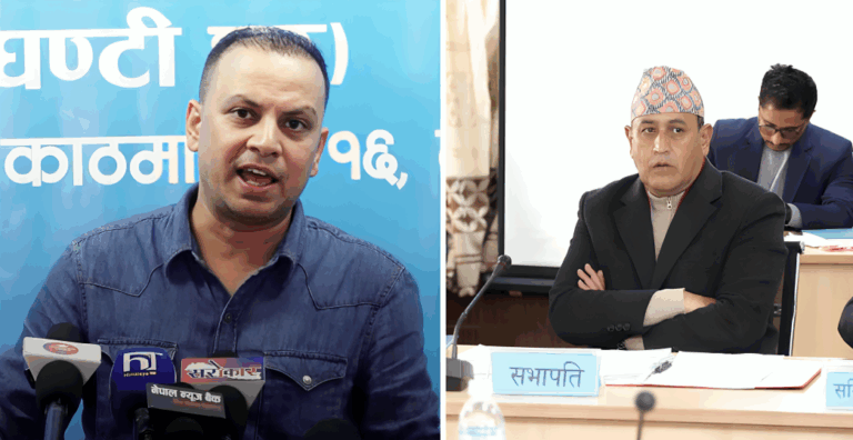 रास्वपाले माग्यो सभापति खतिवडाको राजीनामा