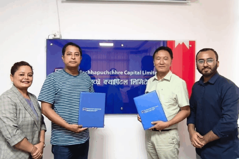 अप्पर स्याङ्गे हाईड्रोपावरको शेयर रजिष्ट्रारमा माछापुच्छ्रे क्यापिटल