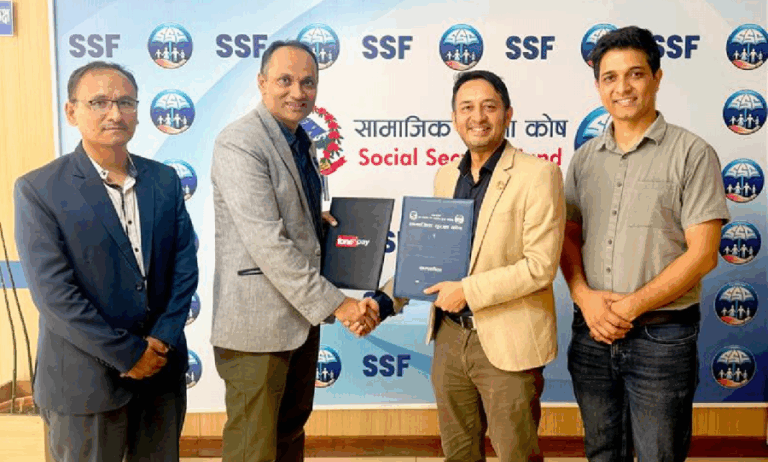 प्रवासी नेपाली श्रमिकका लागि डिजिटल योगदान सुरु, फोनपे र सामाजिक सुरक्षा कोषबीच सम्झौता