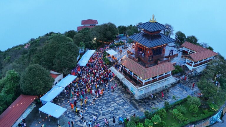 चन्द्रागिरि भालेश्वर मन्दिर परिसरमा महाआरती, साँझ ४ बजेपछि केवलकार टिकट ४०० रुपैँया
