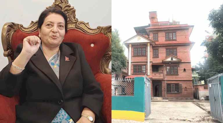 सम्पर्क कार्यालय उद्‍घाटन गर्दै विद्यादेवी भण्डारी