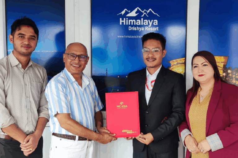 एनआईसी एशिया बैंकका ग्राहकलाई हिमालय दृष्य रिसोर्टमा १० प्रतिशत छुट