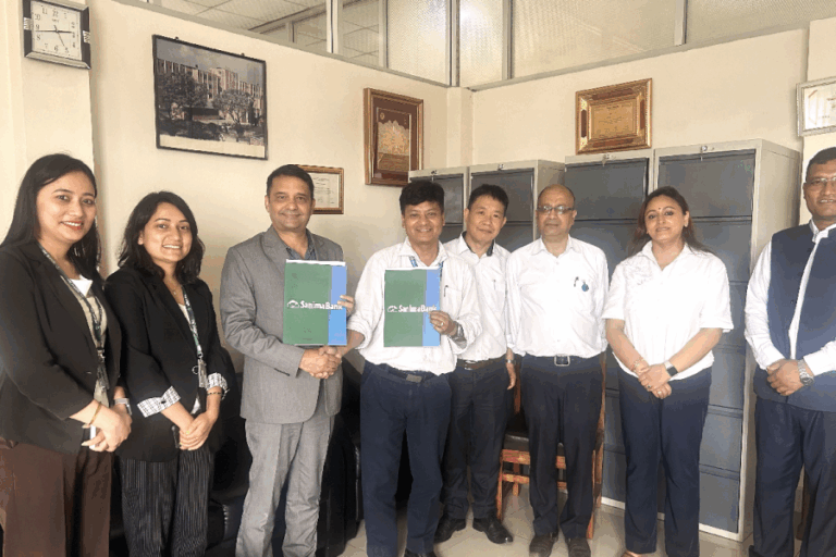 सानिमा बैंक र पाटन अस्पतालबीच विपन्न महिलाको उपचारमा आर्थिक सहयोग गर्ने सम्झौता