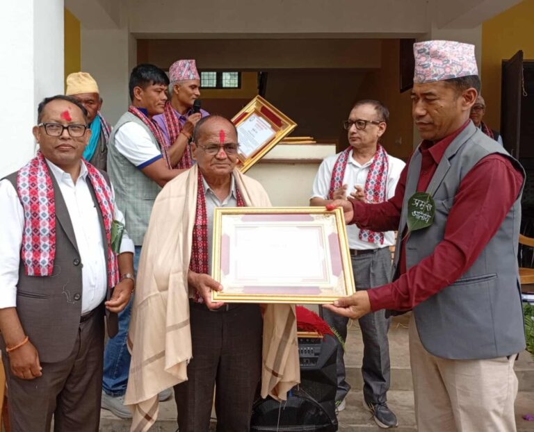 नीलकण्ठेश्वर माविमा प्रेरणादायी समारोह : उत्कृष्ट विद्यार्थी र पूर्व शिक्षकलाई विशेष सम्मान