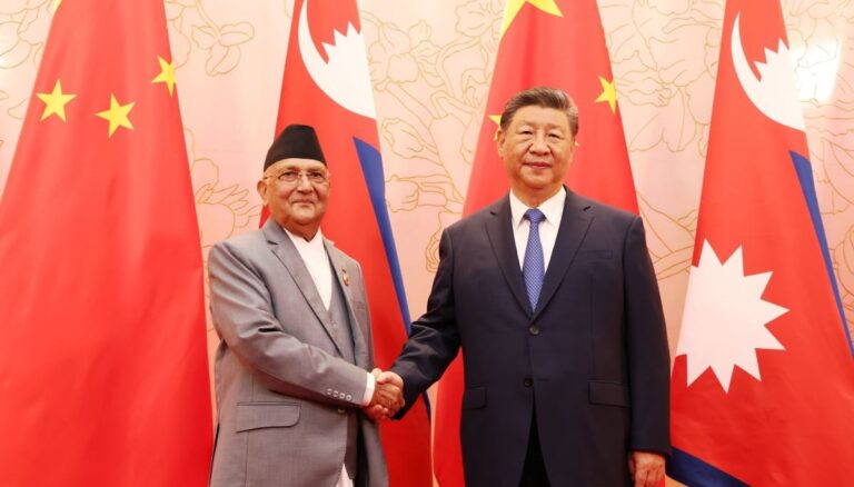 चीनमा प्रधानमन्त्री ओलीले भने- नेपालको भूमिमा कुनै सहमति स्वीकार्य छैन