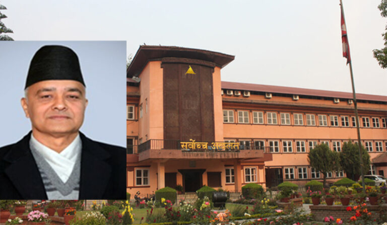 प्रधानमन्त्रीले विश्वासको मत लिनुपर्ने माग गरिएको रिट न्यायाधीश पोखरेलको इजलासमा