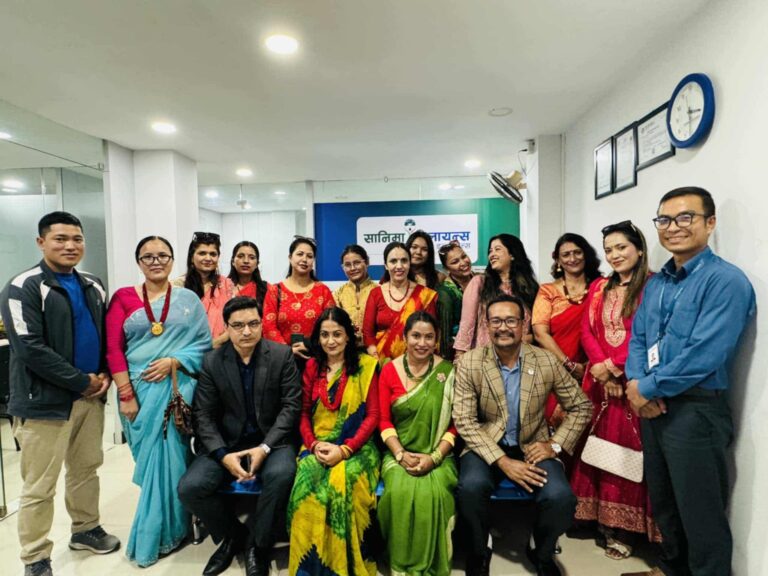 सानिमा रिलायन्स कपनमा तीजको रौनक, अभिकर्ताहरूको सम्मानमा दर कार्यक्रम