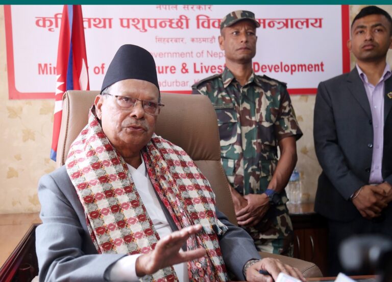 कृषि मन्त्री परियारद्वारा पदभार ग्रहण, दुग्ध र उखु किसानका समस्या समाधान गर्ने प्रतिबद्धता