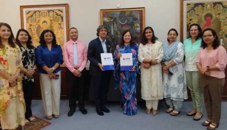 नेपाल इन्भेष्टमेन्ट मेगा बैंक र महिला उद्यमी महासंघबीच व्यावसायिक सम्झौता