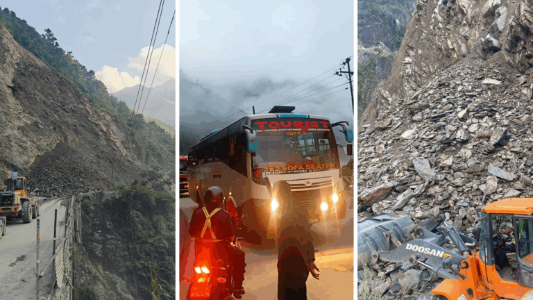 पृथ्वी राजमार्गमा पहिरोको वितण्डा : सडक खुलाउन दुई दिन लाग्ने अनुमान
