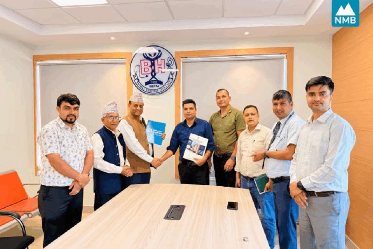 एनएमबि बैंकका कर्मचारी र ग्राहकलाई बुटवल हस्पिटलमा १५ प्रतिशतसम्म छुट