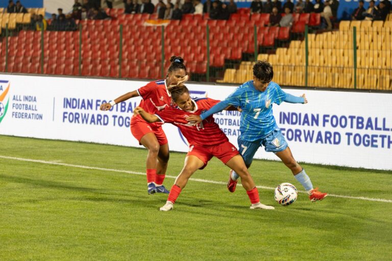 साम्बाको २ गोलमा भारतविरुद्ध नेपाल विजयी