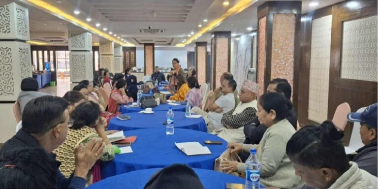 कांग्रेस संस्थापन पक्षका नेताहरू नयाँ बानेश्वरमा जुटे