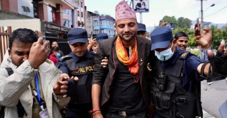 शान्ति भड्काउने अभिव्यक्ति दिइरहेका निकोलस भुसाल पक्राउ