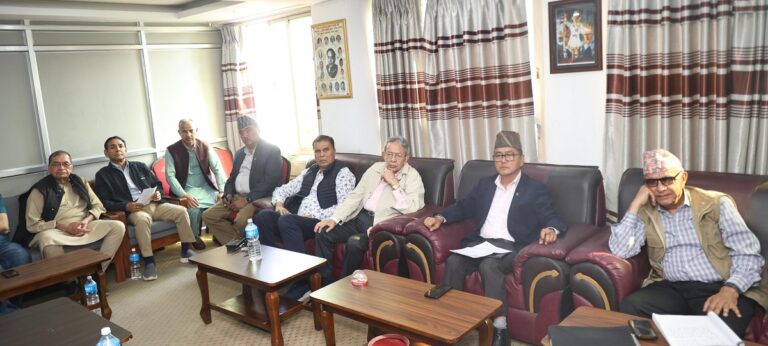 राप्रपा केन्द्रीय कार्यसम्पादन समिति बैठक बस्दै