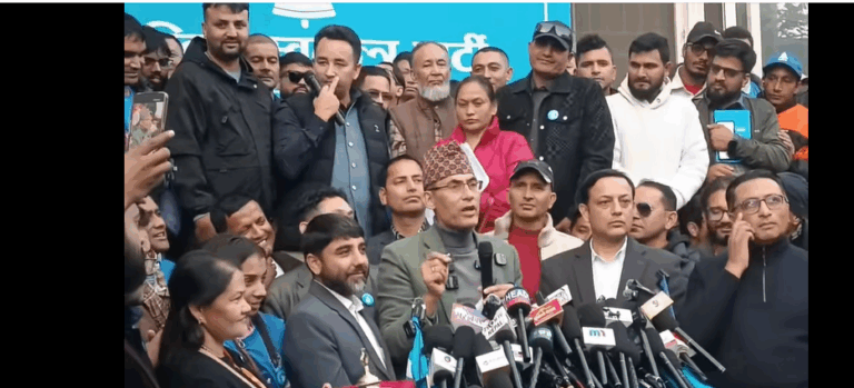 पूर्वएआइजी विश्वराज पोखरेल रास्वपा प्रवेश