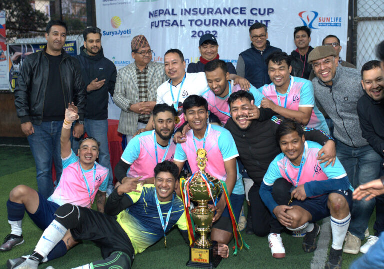 नेपाल इन्स्योरेन्सद्वारा आयोजित फुटसल प्रतियोगिता सम्पन्न