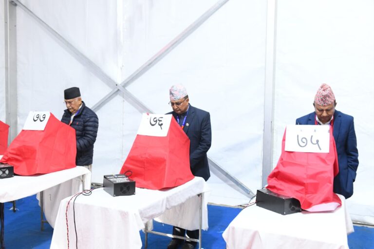 एमाले महाधिवेशनको मतपरिणाम यस्तो