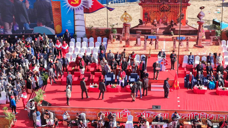 एमालेको महाधिवेशनको बन्दसत्र आज अपरान्हदेखि