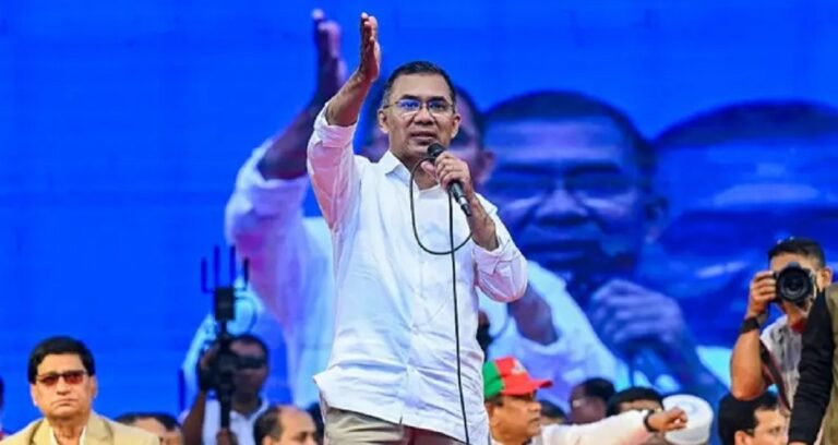 बंगलादेशका प्रधानमन्त्री तारिक रहमानले आज शपथ लिँदै
