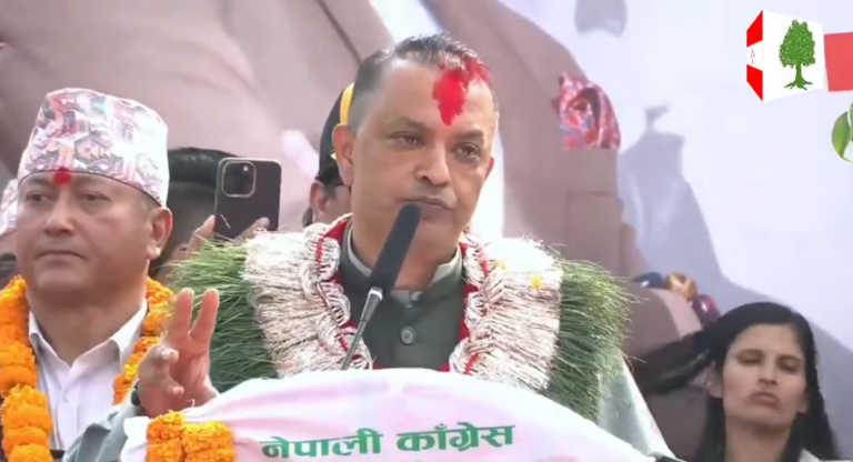 यो चुनाव बाध्यताको चुनाव हो: गगन थापा