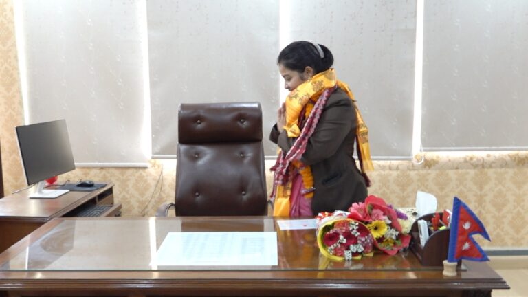 सामान्य प्रशासन मन्त्री प्रतिभा रावलद्वारा पदबहाली