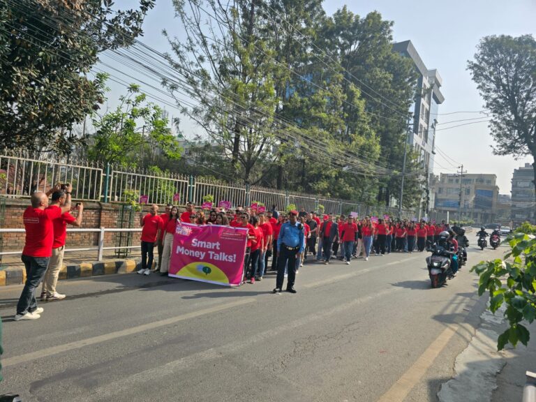 “ग्लोबल मनि विक – २०२६” अन्तर्गत प्रभु बैंक लिमिटेडको कमलादी शाखाद्धारा प्रभातफेरी कार्यक्रम संचालन