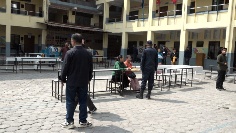 काठमाडौंमा मतदान स्थल निर्माण कार्य अन्तिम चरणमा