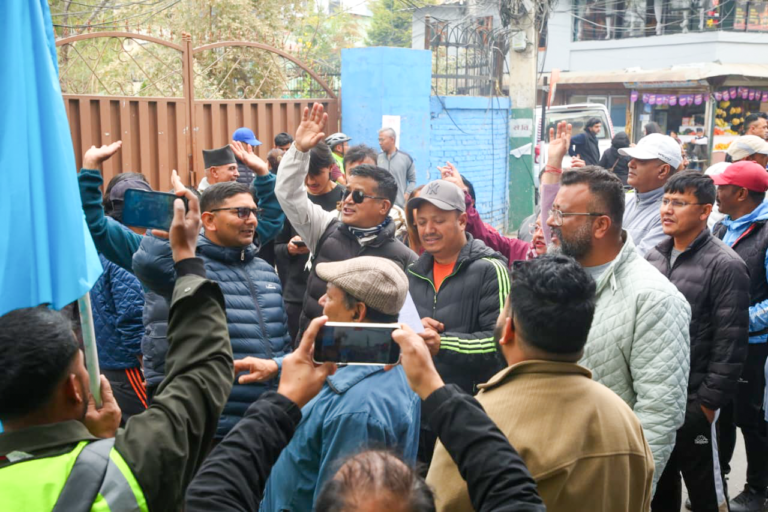 काठमाडौं क्षेत्र नम्बर १ को मतगणना स्थलको अवस्था यस्ताे (तस्बिरमा)