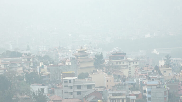 काठमाडौं उपत्यका र देशका प्रमुख शहरहरूमा वायु प्रदूषणको स्तर बढ्दै
