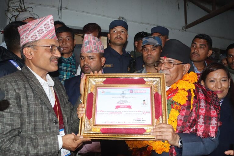 रुकुम पूर्वबाट प्रचण्ड विजयी