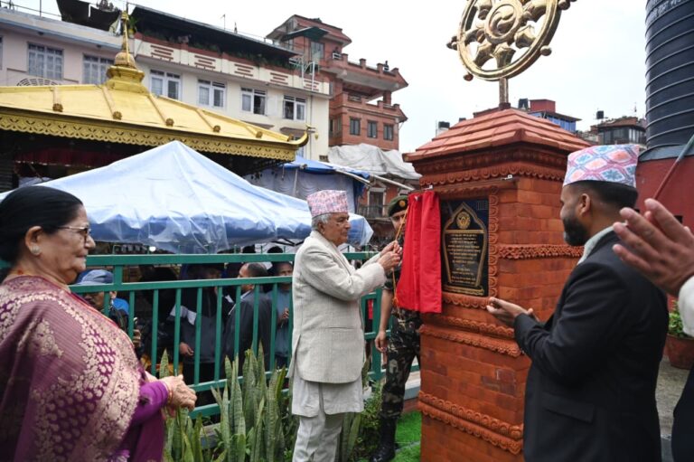 विश्व द्वन्द्व, असहिष्णुता र मानवीय मूल्यहरूको ह्रासबाट प्रताडित भइरहेको अवस्थामा बुद्धका उपदेशहरू अझ सान्दर्भिक बन्दै गएको : राष्ट्रपति