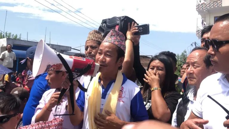 जनतालाई घरबार विहीन बनाउने पक्षमा हामी छैनौँ : अध्यक्ष हर्क साम्पाङ
