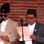 शीतल निवासमा गृहमन्त्री गुरुङ र विज्ञान, प्रविधिमन्त्री पुनले लिए सपथ