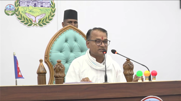 पारित भयाे मधेश प्रदेशको नीति तथा कार्यक्रम